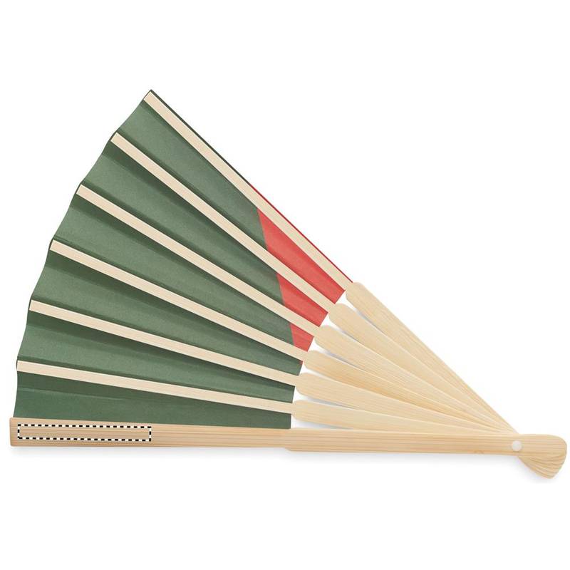 Vějíř v designu vlajky, vícebarevná Vějíř v designu vlajky, vícebarevná