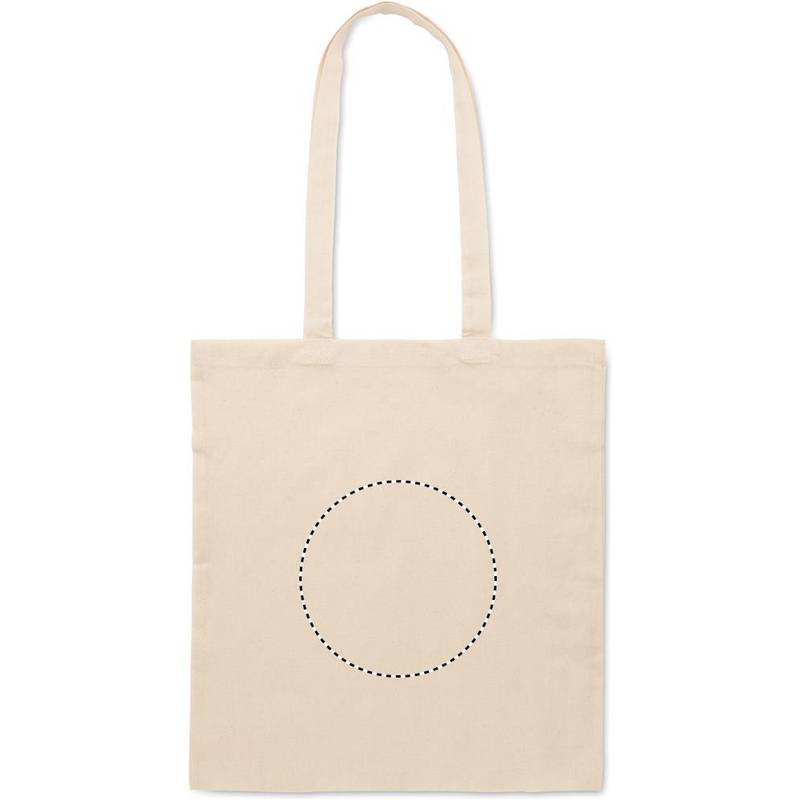 Nákupní taška z polycottonu, hnědá beige Nákupní taška z polycottonu, hnědá beige