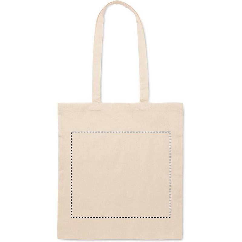 Nákupní taška z polycottonu, hnědá beige Nákupní taška z polycottonu, hnědá beige