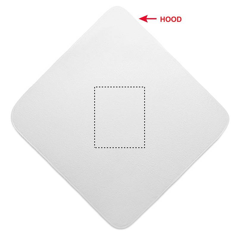 Bavlnený detský uterák, biela Bavlnený detský uterák, biela