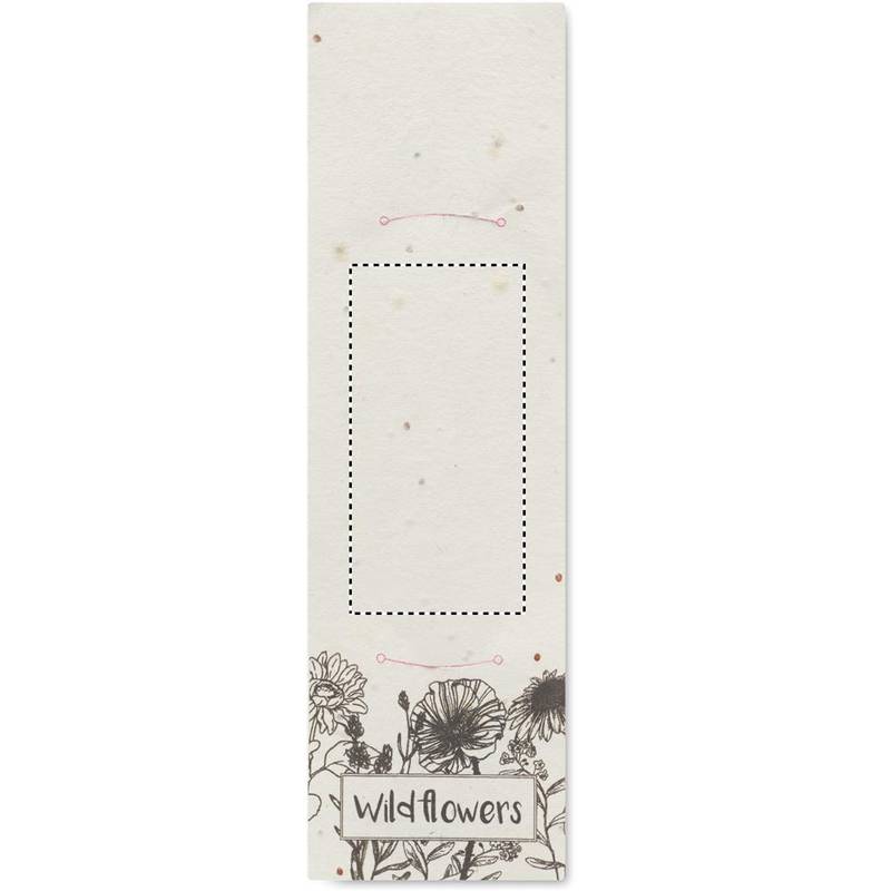 Tužka v přebale se semínky, bílá Tužka v přebale se semínky, bílá