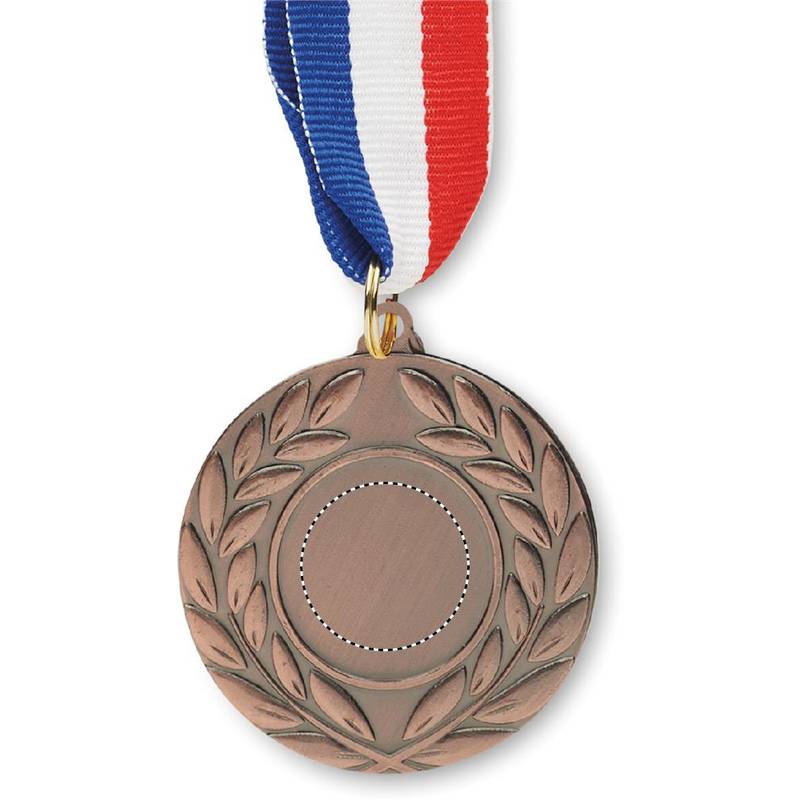 Medaile o průměru 5 cm, hnědá Medaile o průměru 5 cm, hnědá