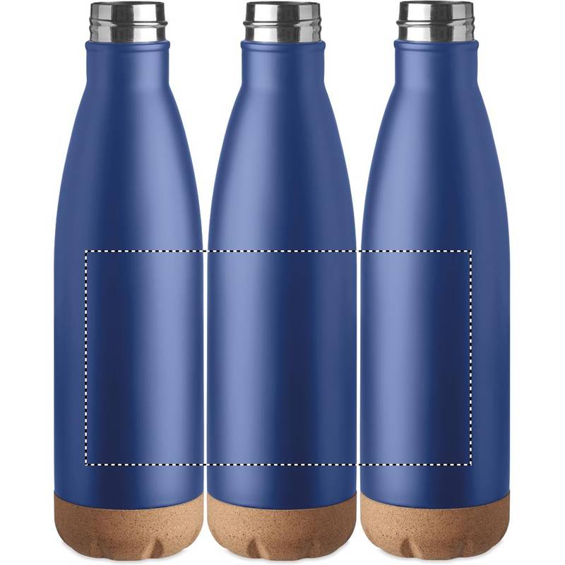 Láhev s dvojitou stěnou 500 ml, modrá Láhev s dvojitou stěnou 500 ml, modrá