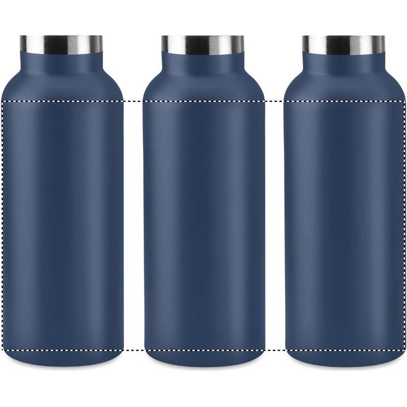 Dvoustěnná láhev 500 ml, modrá tmavá navy Dvoustěnná láhev 500 ml, modrá tmavá navy