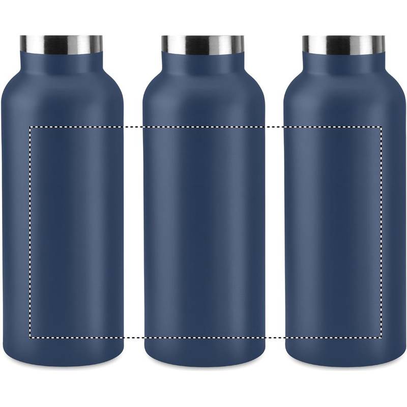 Dvoustěnná láhev 500 ml, modrá tmavá navy Dvoustěnná láhev 500 ml, modrá tmavá navy