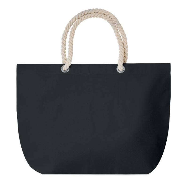 Taška s krúteným držadlom, čierna Taška s krúteným držadlom, čierna