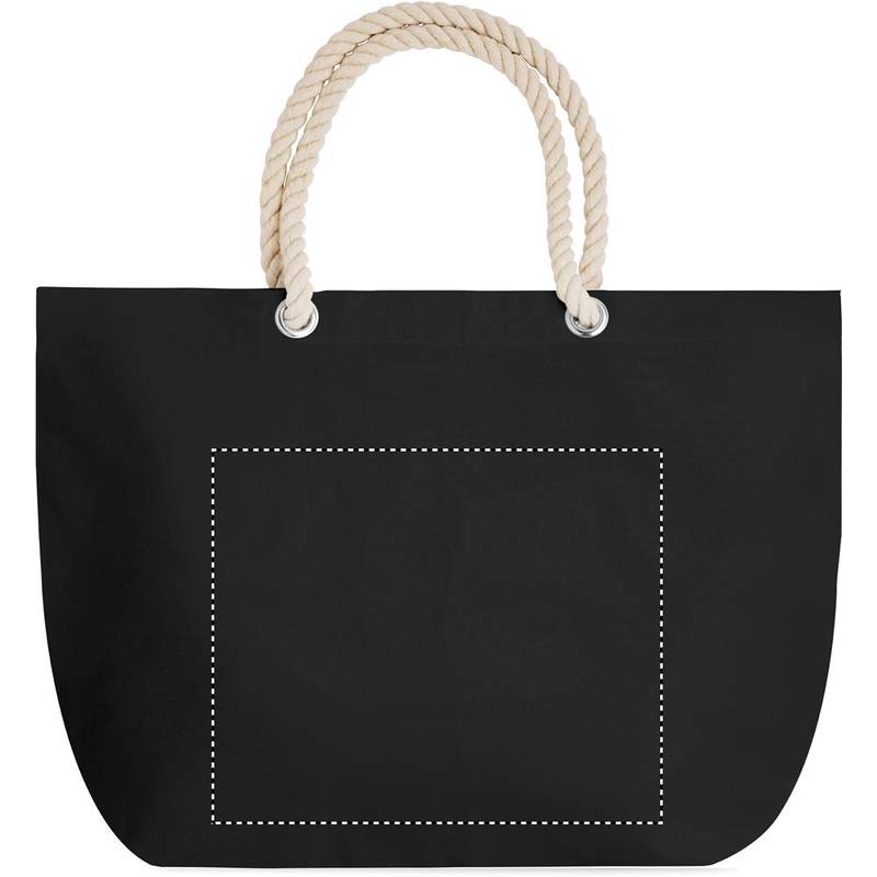 Taška s krúteným držadlom, čierna Taška s krúteným držadlom, čierna