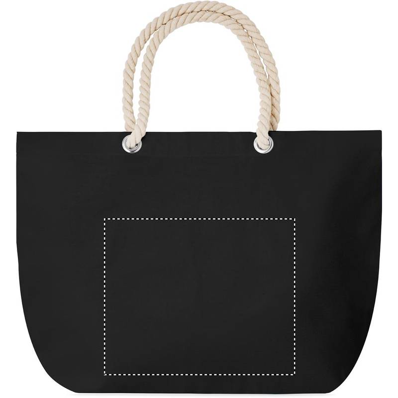 Taška s krúteným držadlom, čierna Taška s krúteným držadlom, čierna