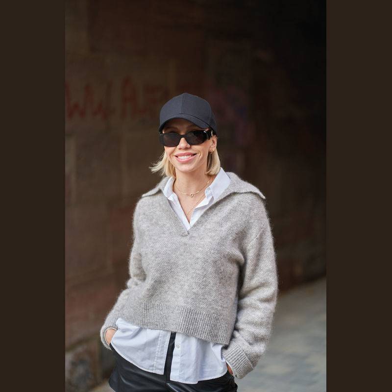 Kšiltovka CrisMa z recyklované bavlny, černá Kšiltovka CrisMa z recyklované bavlny, černá