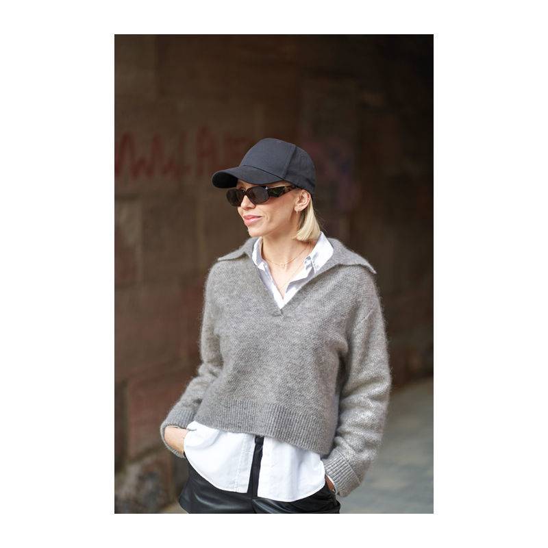 Kšiltovka CrisMa z recyklované bavlny, černá Kšiltovka CrisMa z recyklované bavlny, černá