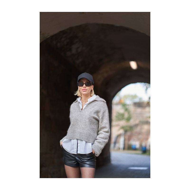 Kšiltovka CrisMa z recyklované bavlny, černá Kšiltovka CrisMa z recyklované bavlny, černá