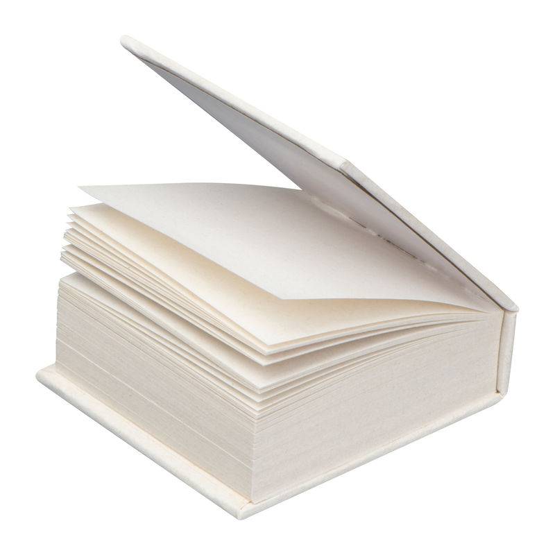 Poznámkový blok z recyklovaného obalu od mléka, hnědá béžová Poznámkový blok z recyklovaného obalu od mléka, hnědá béžová