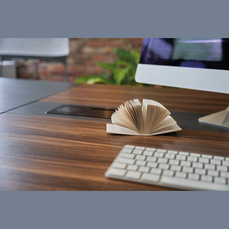 Poznámkový blok z recyklovaného obalu od mléka, hnědá béžová Poznámkový blok z recyklovaného obalu od mléka, hnědá béžová