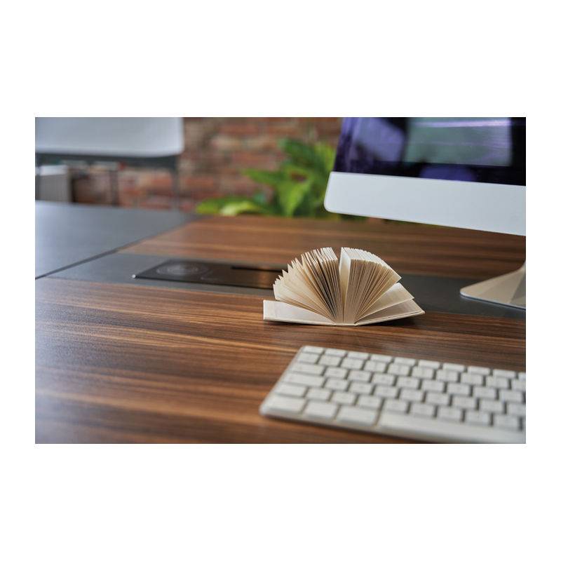 Poznámkový blok z recyklovaného obalu od mléka, hnědá béžová Poznámkový blok z recyklovaného obalu od mléka, hnědá béžová