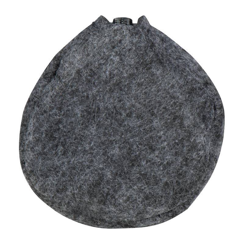 RPET plst, pouzdro na tužky, šedá stříbrná RPET plst, pouzdro na tužky, šedá stříbrná