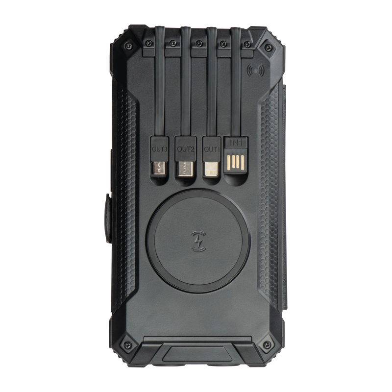 Solární powerbanka 20 000 mAh, černá Solární powerbanka 20 000 mAh, černá