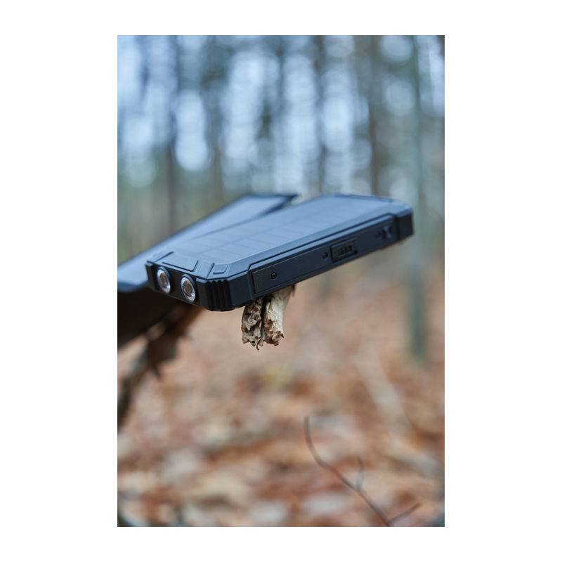 Solární powerbanka 20 000 mAh, černá Solární powerbanka 20 000 mAh, černá