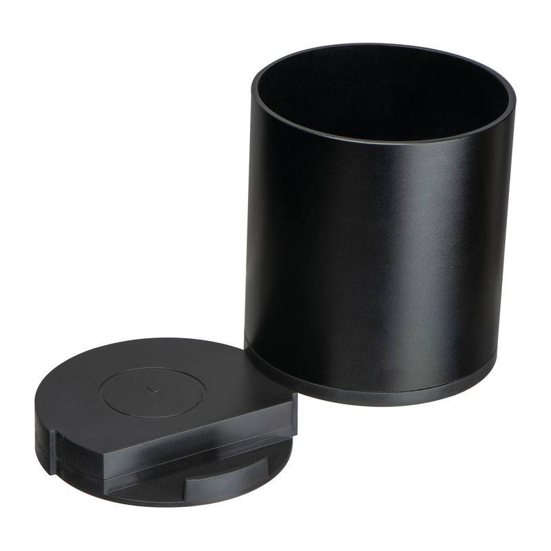 Držák na pero z recyklovaného hliníku, černá Držák na pero z recyklovaného hliníku, černá