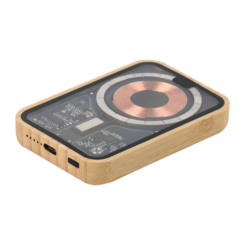 Powerbank Magsafe 5000 mAh, hnedá béžová Powerbank Magsafe 5000 mAh, hnedá béžová