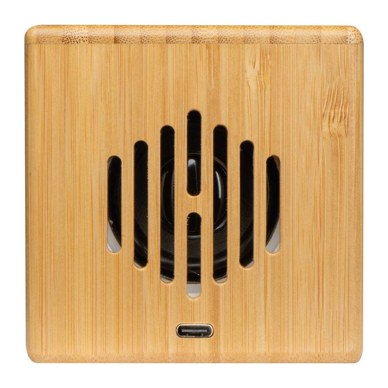 Bambusový reproduktor, hnědá béžová Bambusový reproduktor, hnědá béžová