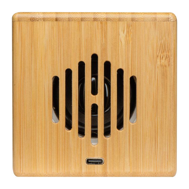 Bambusový reproduktor, hnědá béžová Bambusový reproduktor, hnědá béžová