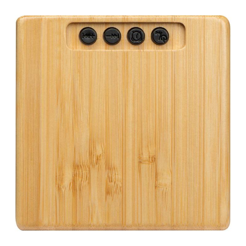 Bambusový reproduktor, hnědá béžová Bambusový reproduktor, hnědá béžová