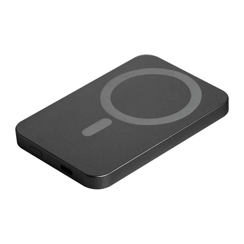 Magsafe, externá recyklovaná hliníková batéria, čierna Magsafe, externá recyklovaná hliníková batéria, čierna