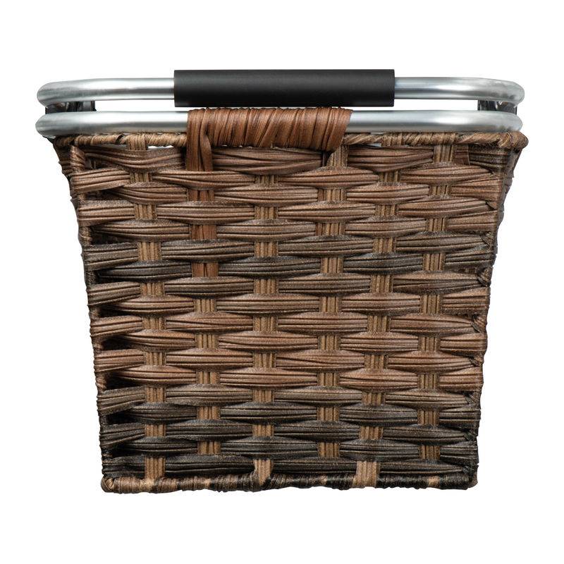 Ratanový nákupný košík, hnedá Ratanový nákupný košík, hnedá