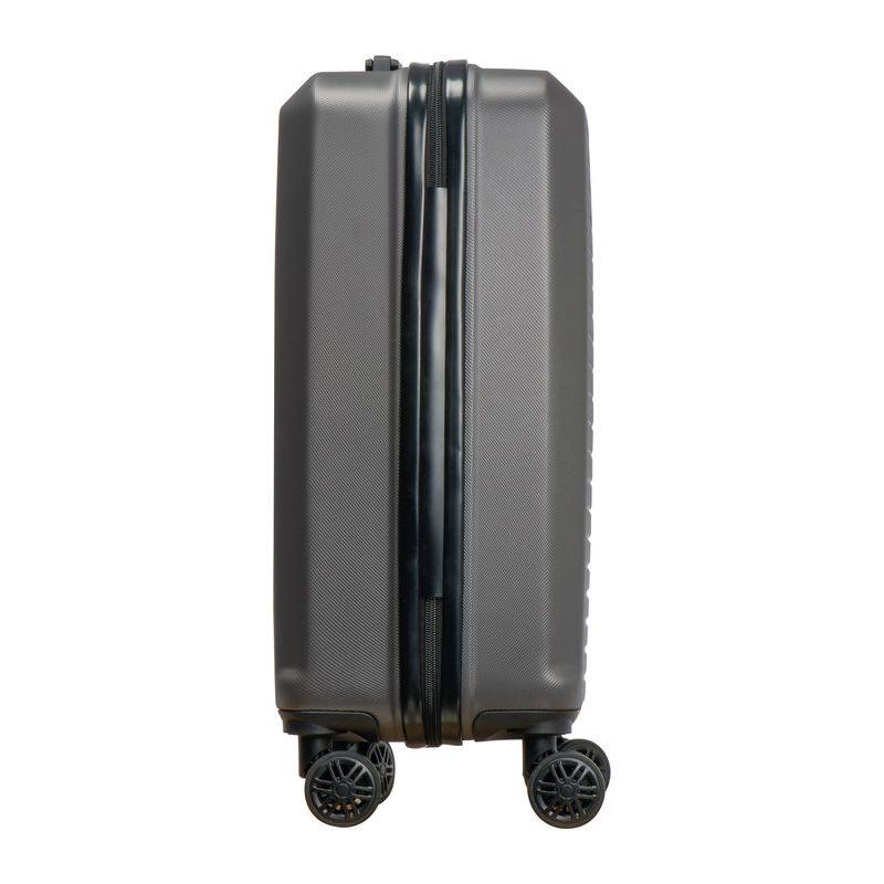 Sada kufříků, 3dílná, šedá stříbrná Sada kufříků, 3dílná, šedá stříbrná