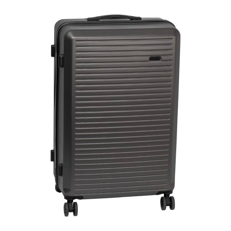 Sada kufříků, 3dílná, šedá stříbrná Sada kufříků, 3dílná, šedá stříbrná