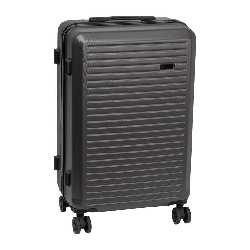 Sada kufříků, 3dílná, šedá stříbrná Sada kufříků, 3dílná, šedá stříbrná