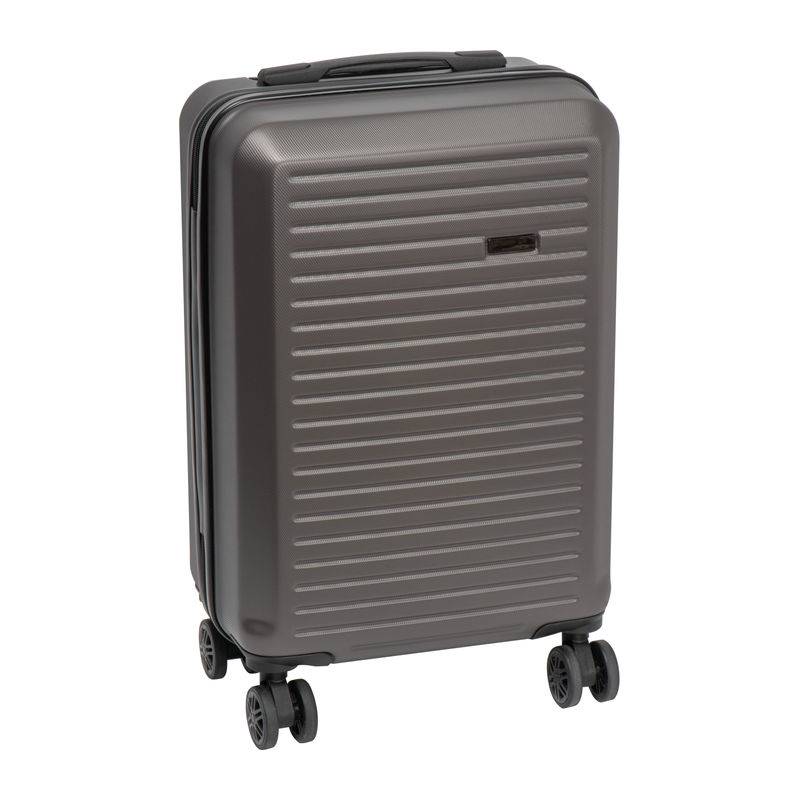 Sada kufříků, 3dílná, šedá stříbrná Sada kufříků, 3dílná, šedá stříbrná