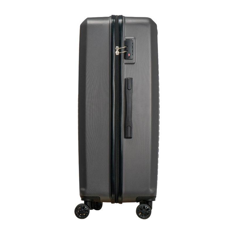 Sada kufříků, 3dílná, šedá stříbrná Sada kufříků, 3dílná, šedá stříbrná