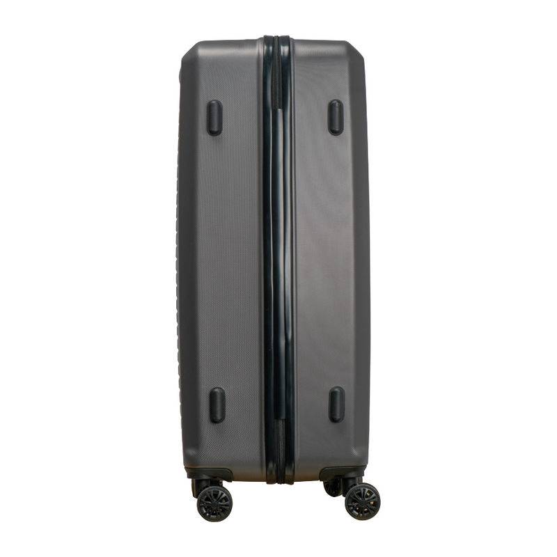 Sada kufříků, 3dílná, šedá stříbrná Sada kufříků, 3dílná, šedá stříbrná