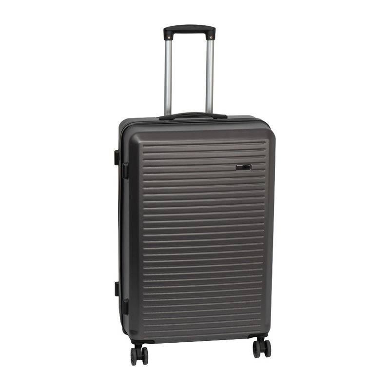 Sada kufříků, 3dílná, šedá stříbrná Sada kufříků, 3dílná, šedá stříbrná