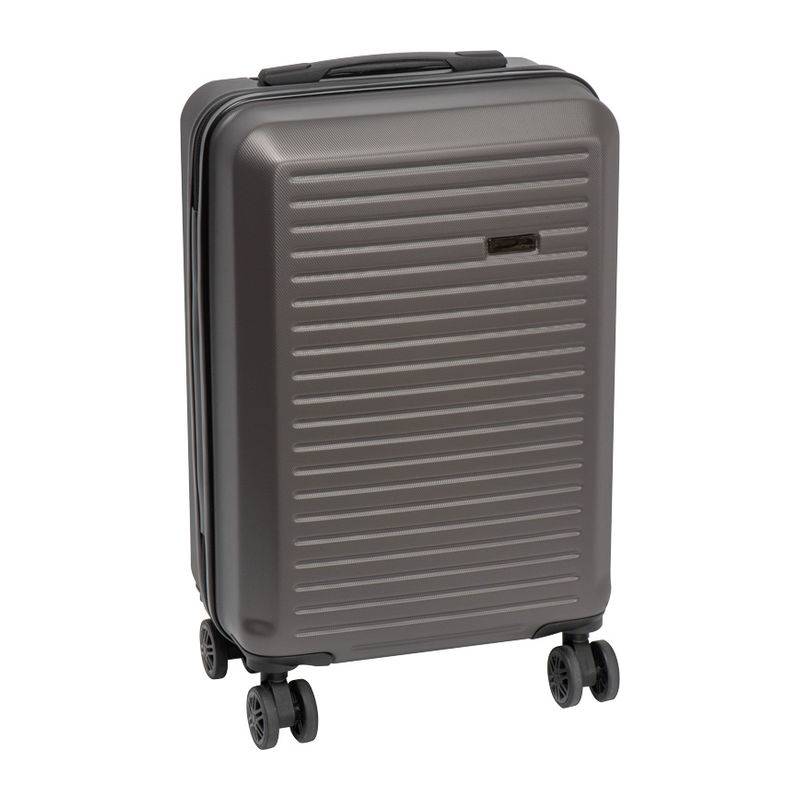 Sada kufříků, 3dílná, šedá stříbrná Sada kufříků, 3dílná, šedá stříbrná