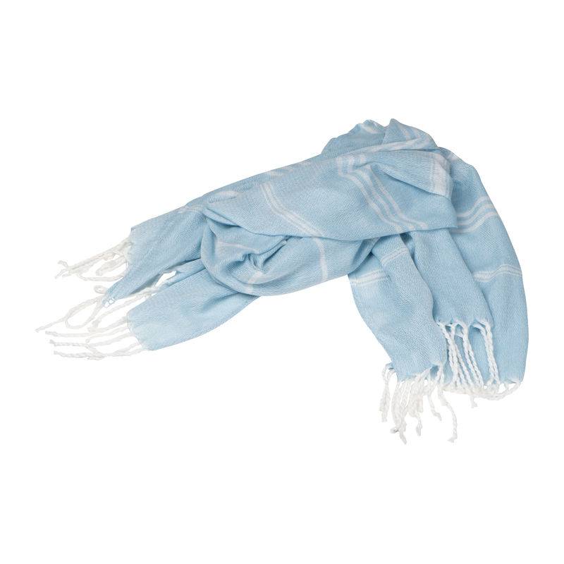 Plážové pareo, modrá light Plážové pareo, modrá light