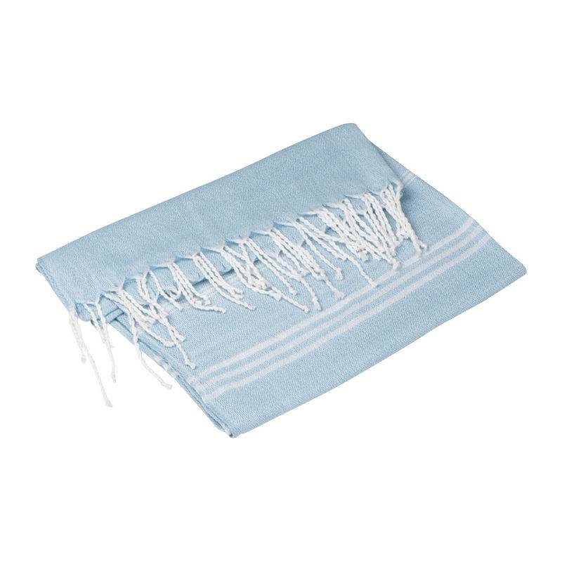 Plážové pareo, modrá light Plážové pareo, modrá light