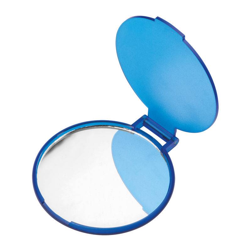 Matné zrcadlo k líčení, modrá Matné zrcadlo k líčení, modrá