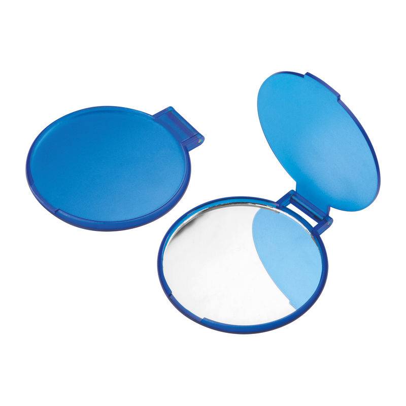 Matné zrcadlo k líčení, modrá Matné zrcadlo k líčení, modrá