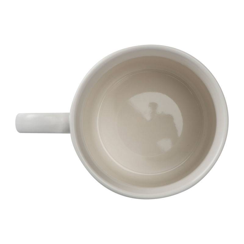 Keramický hrnček, biela 400ml Keramický hrnček, biela 400ml