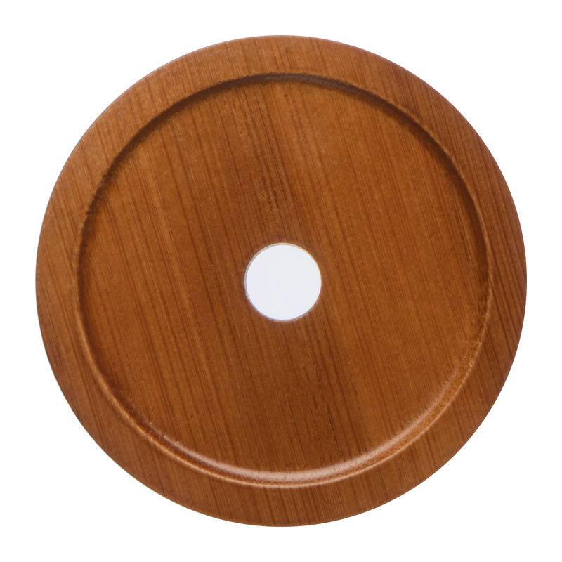 Pohár na pitie s bambusovým viečkom a slamkou, transparentná 650ml Pohár na pitie s bambusovým viečkom a slamkou, transparentná 650ml