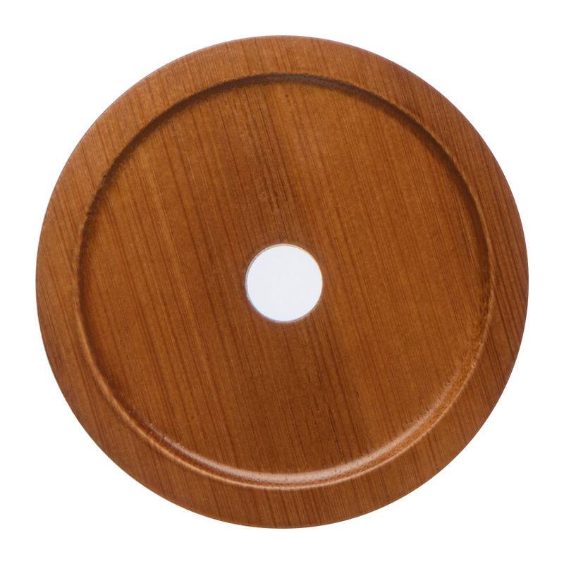 Pohár na pitie s bambusovým viečkom a slamkou, transparentná 650ml Pohár na pitie s bambusovým viečkom a slamkou, transparentná 650ml