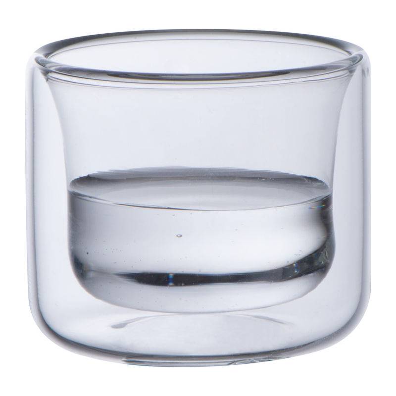 Dvojstenný pohár na espresso 50ml, transparentná Dvojstenný pohár na espresso 50ml, transparentná