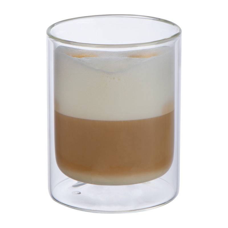 Dvoustěnná skleněná sklenice 330 ml, transparentní Dvoustěnná skleněná sklenice 330 ml, transparentní