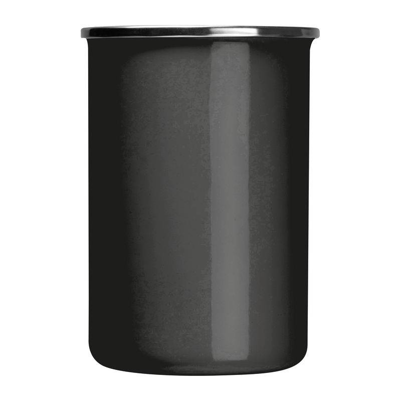 Smaltovaný hrnek, černá 550ml Smaltovaný hrnek, černá 550ml