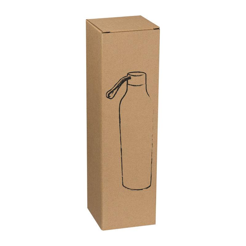 Pogumovaná fľaša na pitie, 500 ml, žltá Pogumovaná fľaša na pitie, 500 ml, žltá