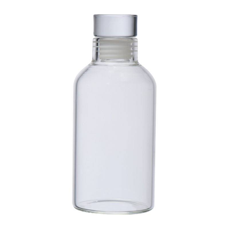 Skleněná láhev na pití, 300 ml, transparentní Skleněná láhev na pití, 300 ml, transparentní