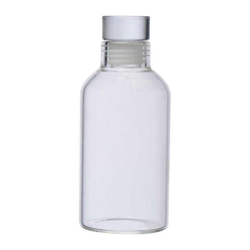 Skleněná láhev na pití, 300 ml, transparentní Skleněná láhev na pití, 300 ml, transparentní