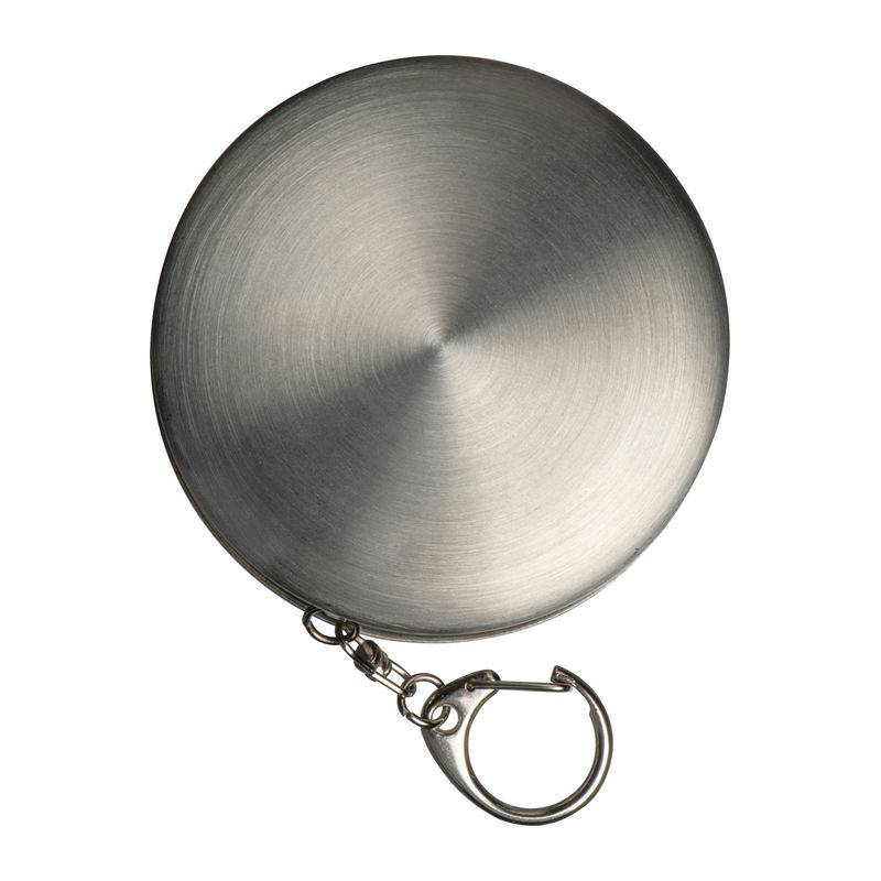 Skládací sklenice na pití z nerezavějící oceli, šedá 250ml Skládací sklenice na pití z nerezavějící oceli, šedá 250ml